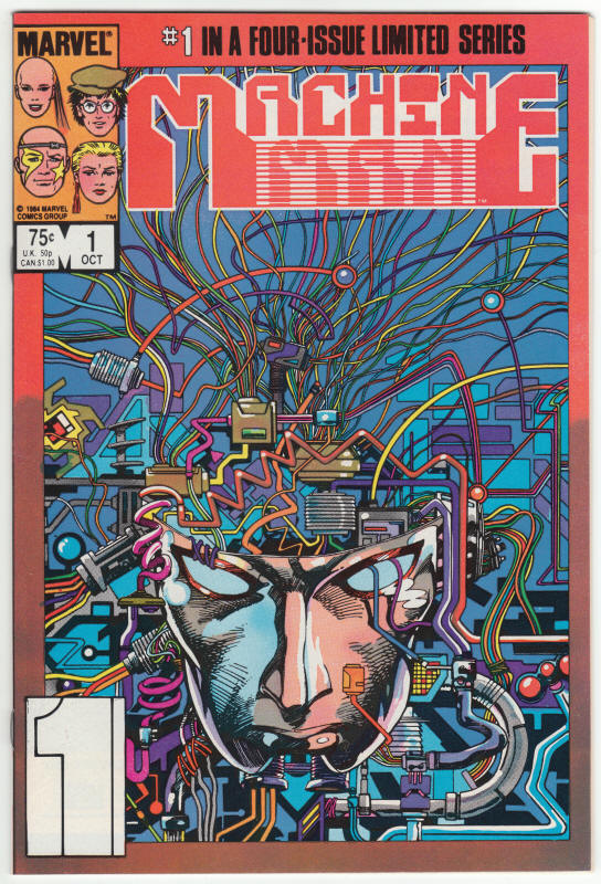 Machine Man Limited Series #1 front cover