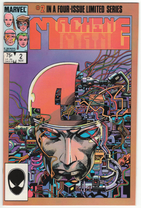 Machine Man Limited Series #2 front cover