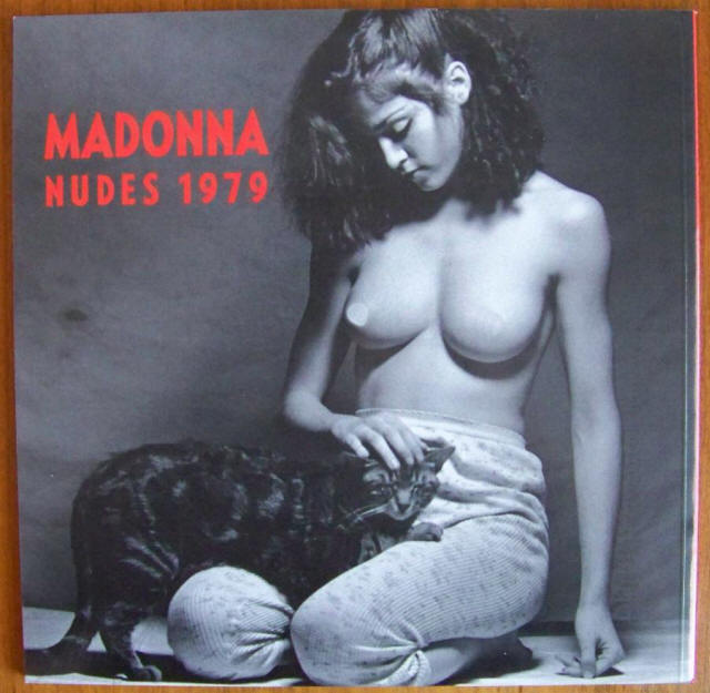 Madonna Nudes 1979 censored back cover