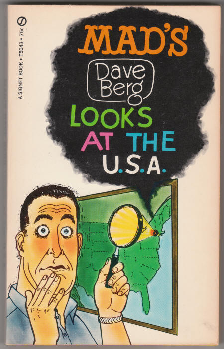 Mads Dave Berg Looks At The USA front cover