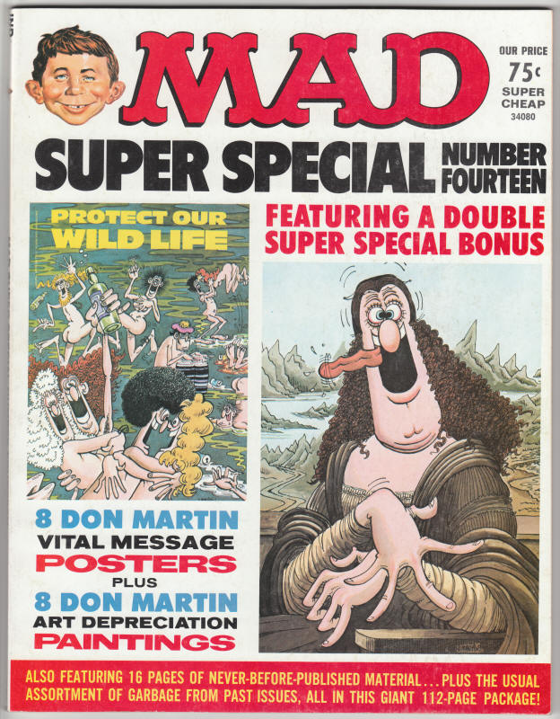 Mad Super Special #14 front cover