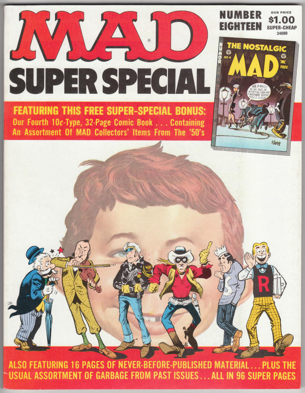 Mad Super Special #18 front cover
