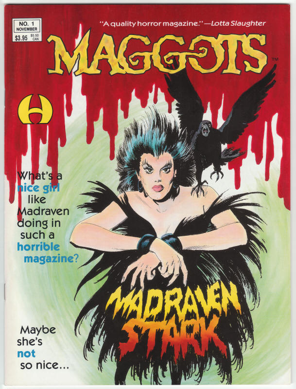 Maggots #1 Magazine front cover