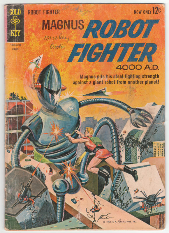Magnus Robot Fighter 3 front cover