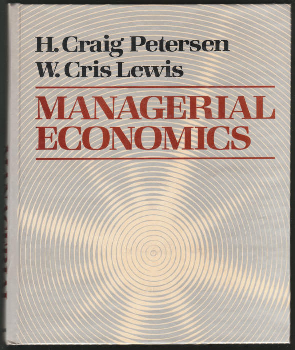 Managerial Economics front cover