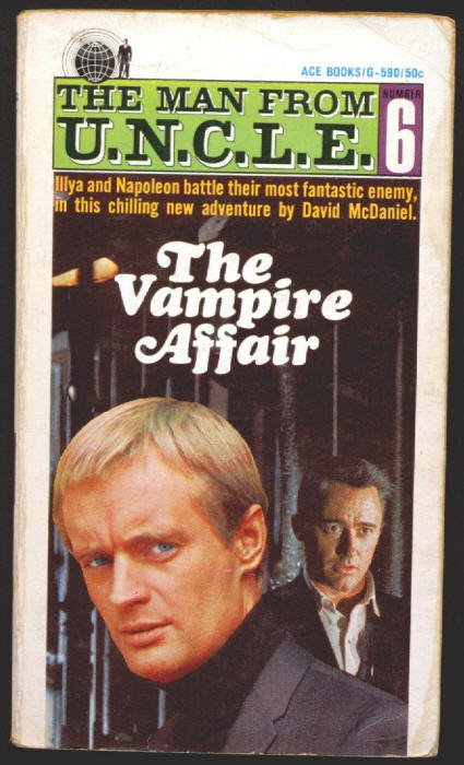The Man From UNCLE #6 Vampire Affair front cover