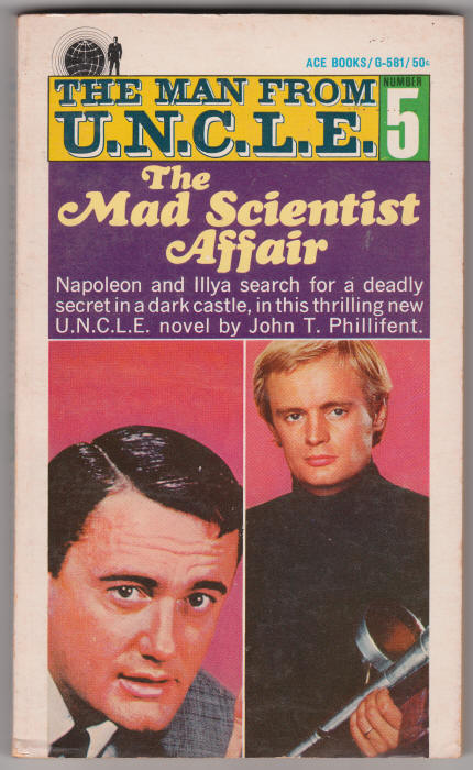 The Man From UNCLE 5 Mad Scientist Affair front cover