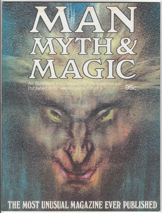 Man Myth Magic Magazine #1 front cover