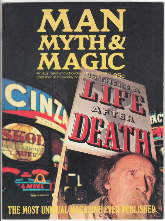Man Myth Magic Magazine #2 front cover