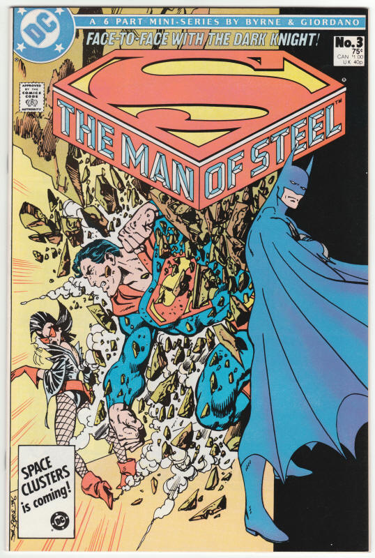 The Man Of Steel #3 front cover