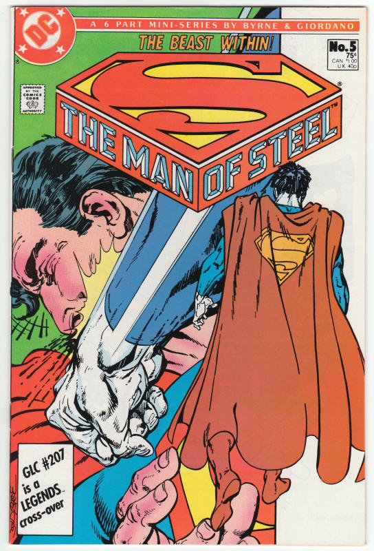 The Man Of Steel #5 front cover