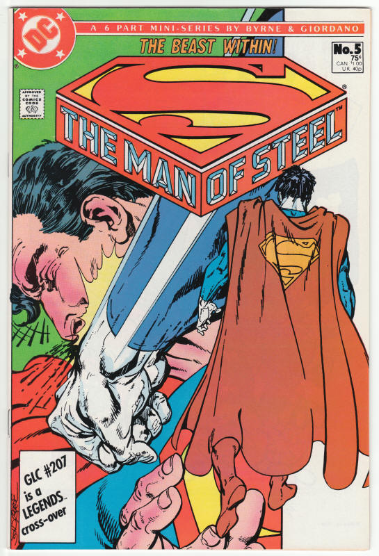 The Man Of Steel #5 front cover