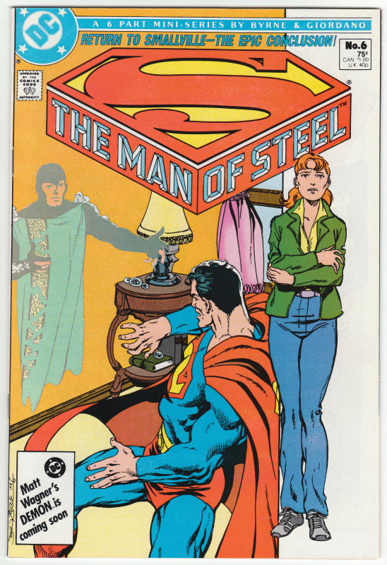 The Man Of Steel #6 front cover