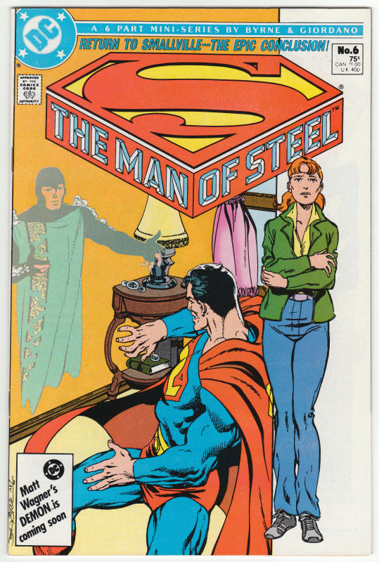 The Man Of Steel #6 front cover