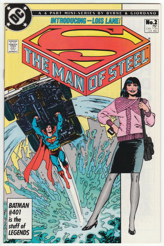 The Man Of Steel #2 front cover