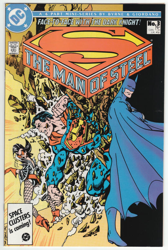 The Man Of Steel #3 front cover