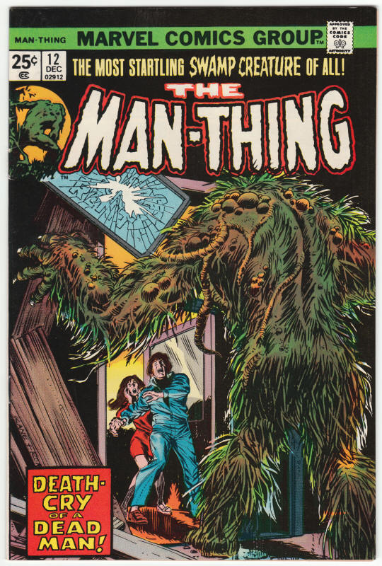 Man-Thing #12 front cover