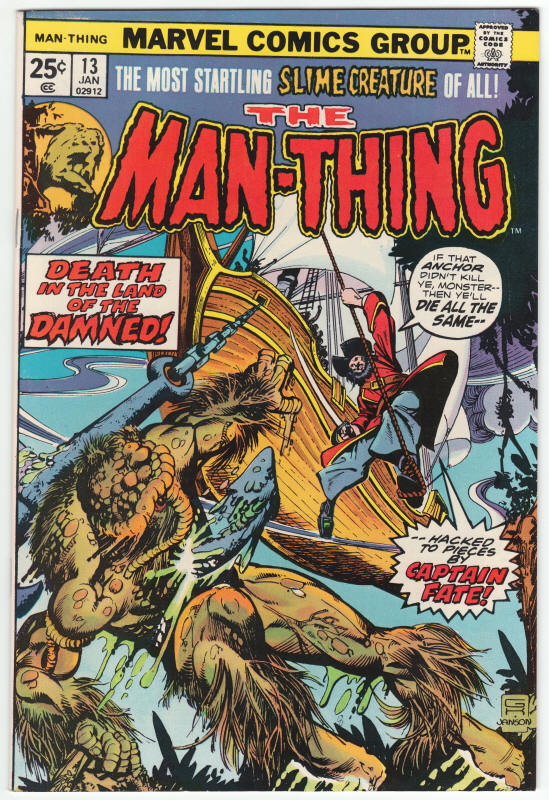 Man-Thing #13 front cover