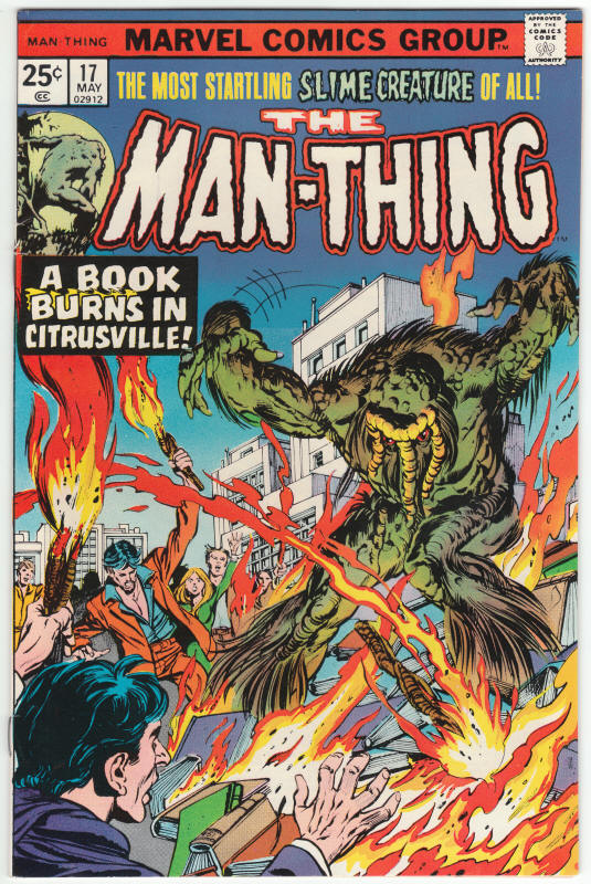 Man-Thing #17 front cover