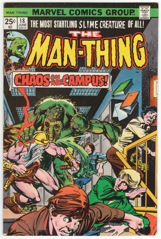 Man-Thing #18 front cover