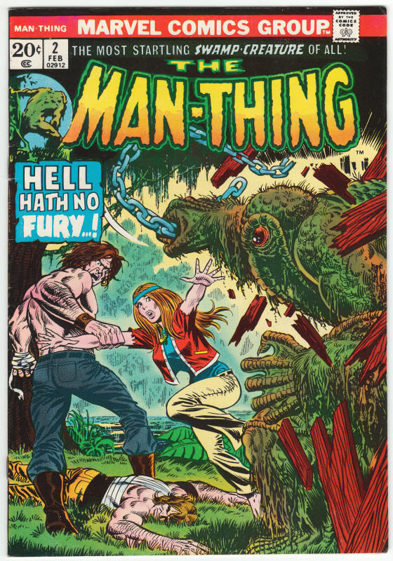 Man-Thing #2 front cover