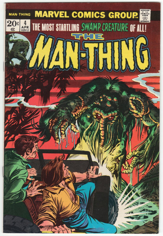 Man-Thing #4 front cover