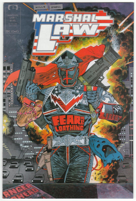 Marshal Law #1 front cover