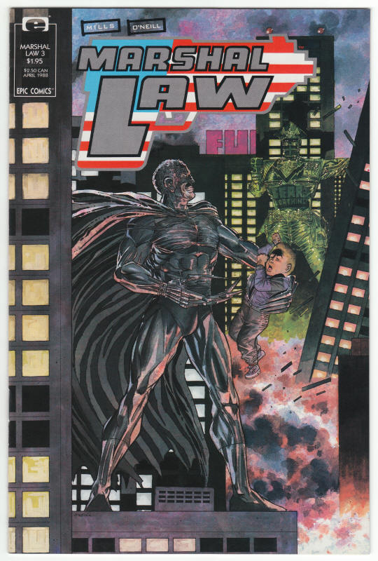 Marshal Law #3 front cover