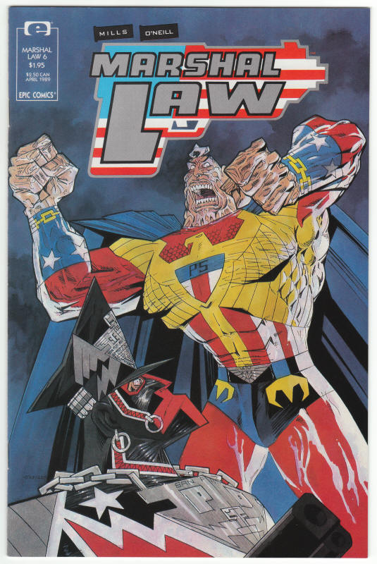 Marshal Law #6 front cover