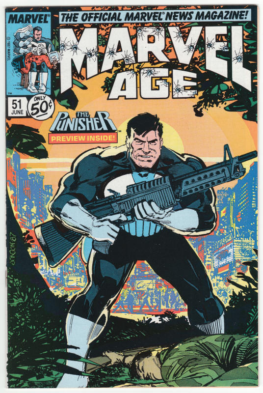 Marvel Age #51 front cover