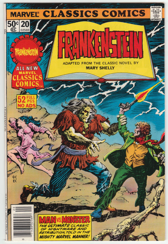 Marvel Classics Comics Series #20 front cover