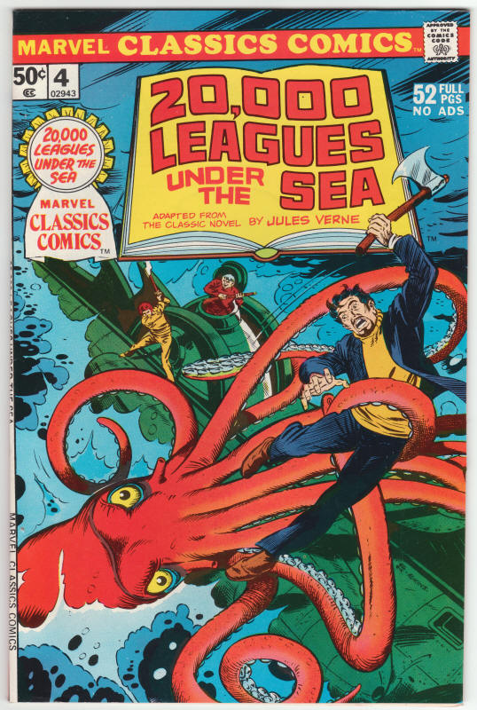 Marvel Classics Comics Series #4 front cover