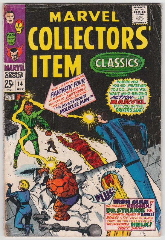 Marvel Collectors Item Classics #14 front cover