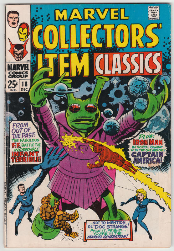 Marvel Collectors Item Classics #18 front cover
