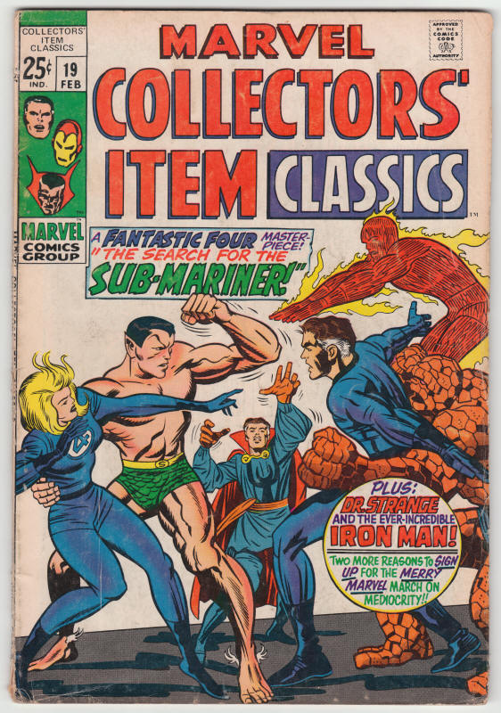 Marvel Collectors Item Classics #19 front cover