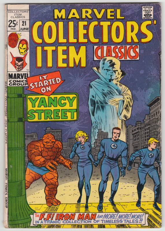 Marvel Collectors Item Classics #21 front cover