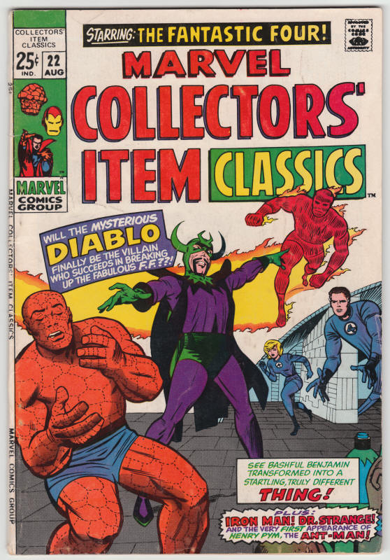 Marvel Collectors Item Classics #22 front cover