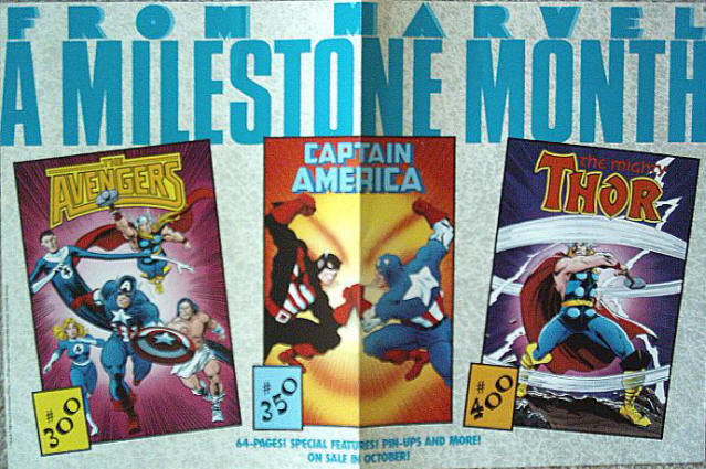 Marvel Milestones Promo Poster