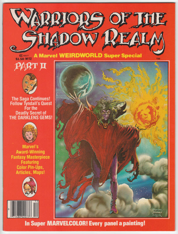 Marvel Comics Super Special Magazine #12 cover