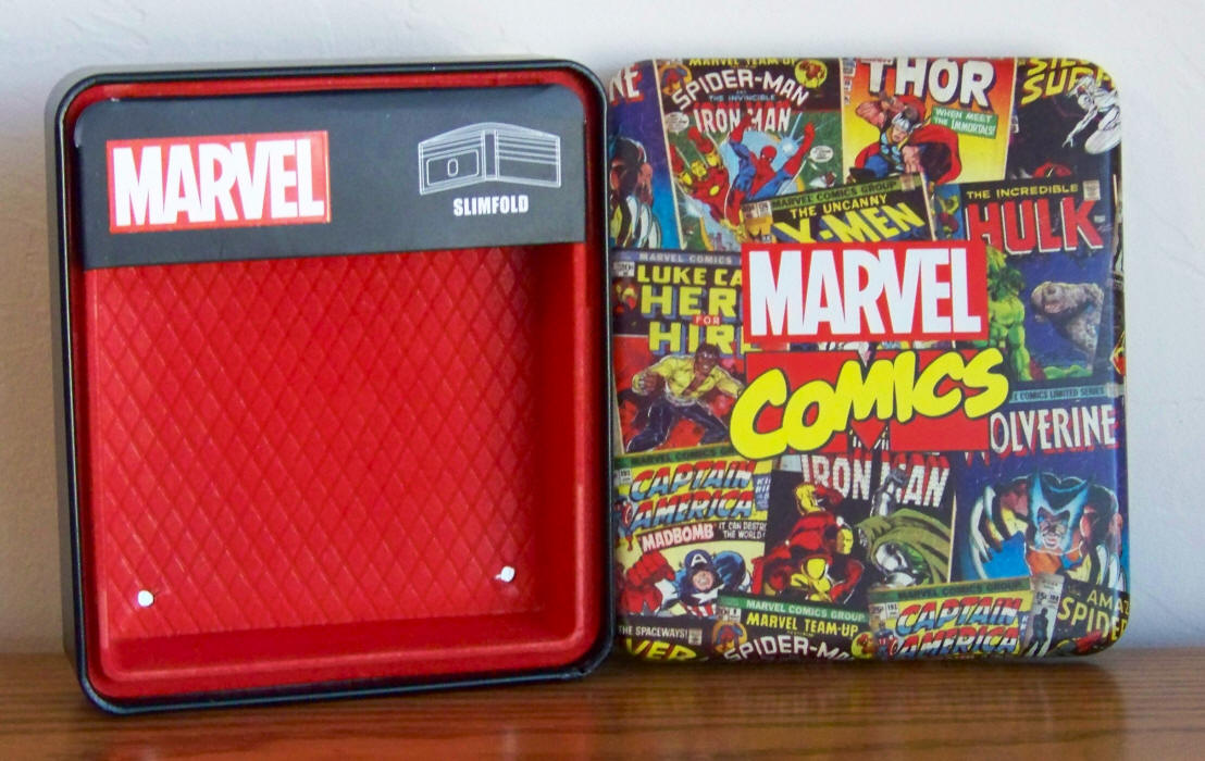 Marvel Comics Tin Inside