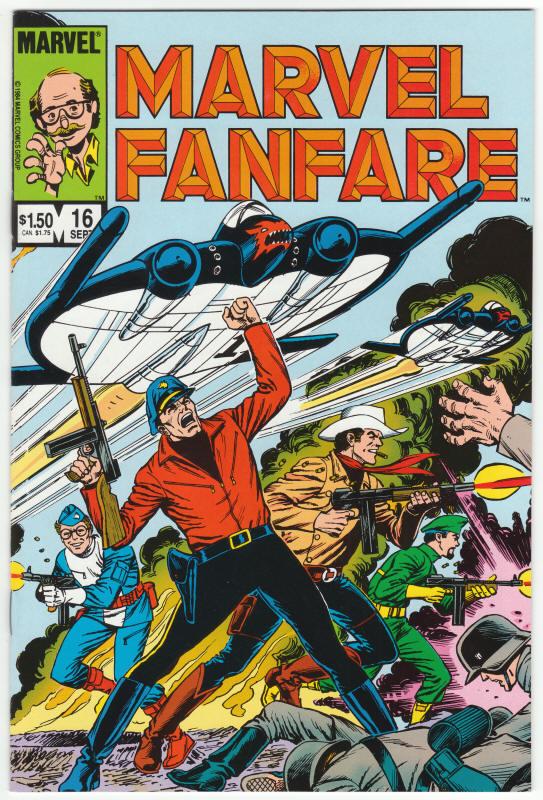 Marvel Fanfare #16 front cover