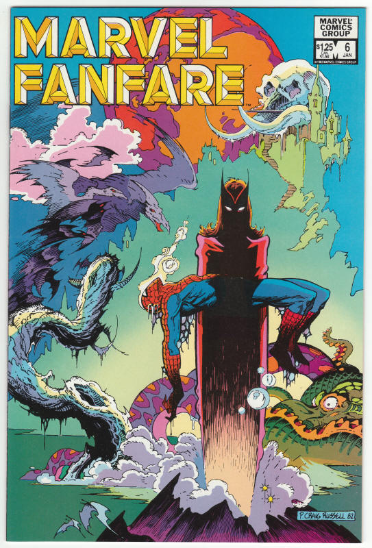 Marvel Fanfare #6 front cover