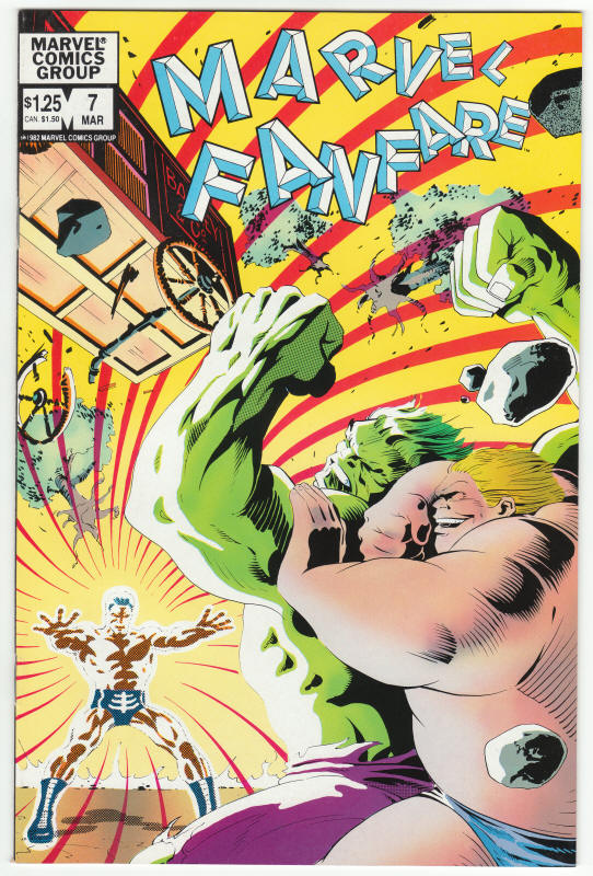 Marvel Fanfare #7 front cover
