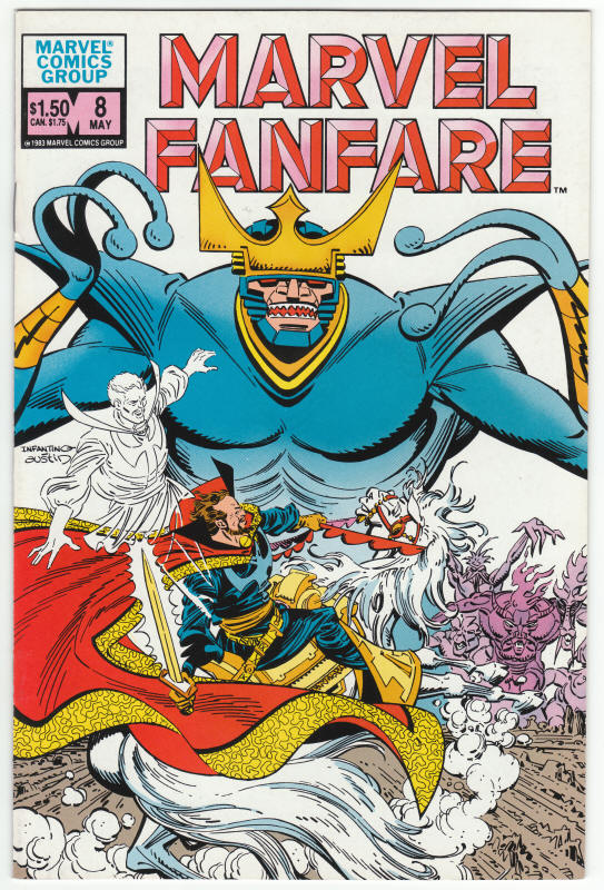 Marvel Fanfare #8 front cover