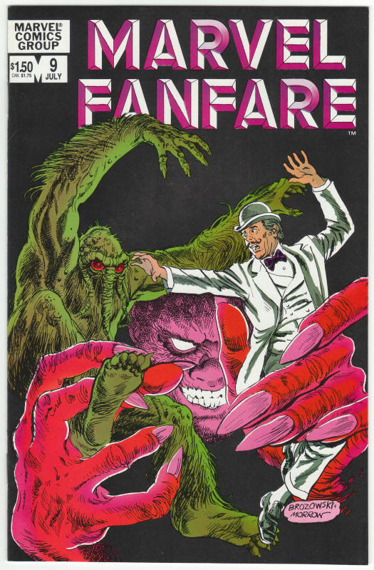 Marvel Fanfare #9 front cover
