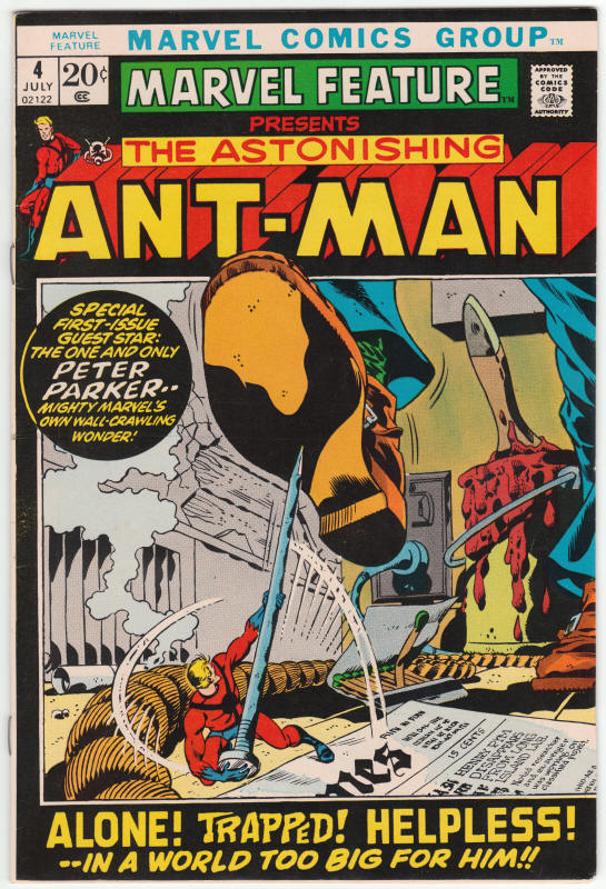 Marvel Feature #4 Ant Man Series Begins front cover
