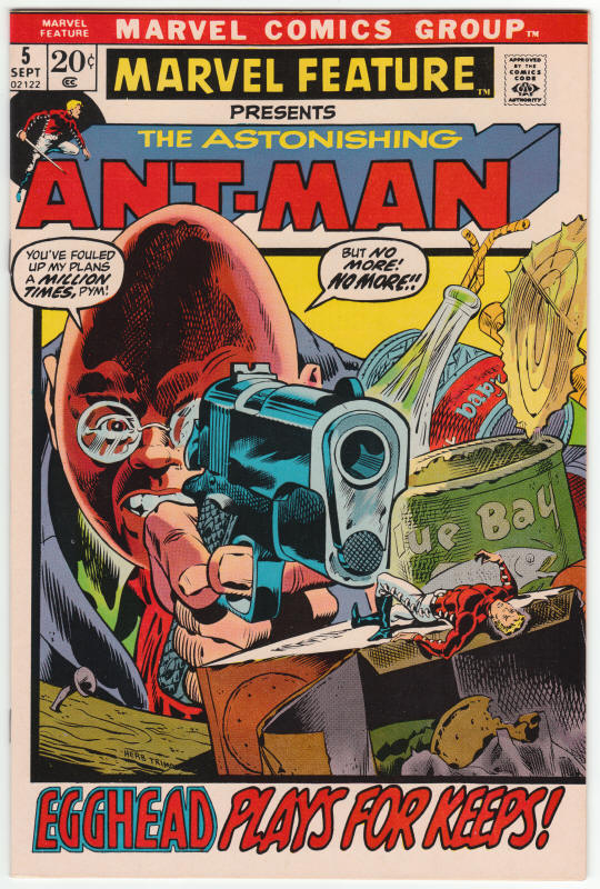 Marvel Feature 5 Ant Man front cover