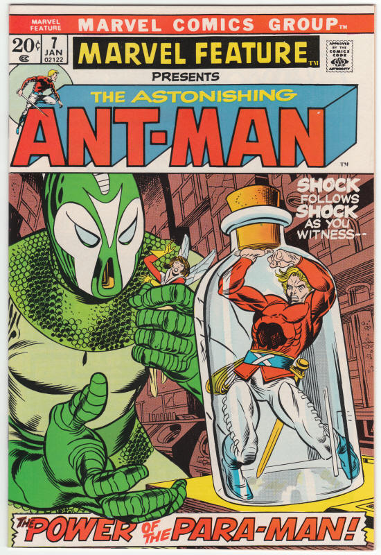 Marvel Feature 7 Ant Man front cover