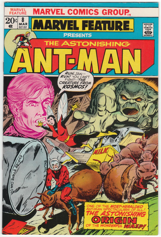 Marvel Feature 8 Ant Man front cover