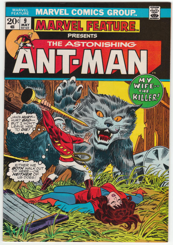Marvel Feature 9 Ant Man front cover